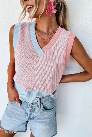Gehaakt Chevron Vest