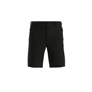 Men’s Hugo Dante242 Regular Fit Cotton Twill Shorts in Black