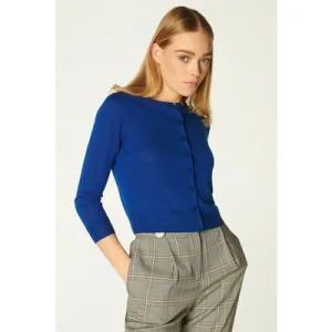 LK Bennett Cd Bonnie – Crew Neck Car Blue