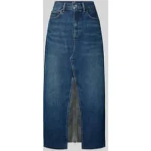 Polo Ralph Lauren Jeansrok in used-look met loopsplit