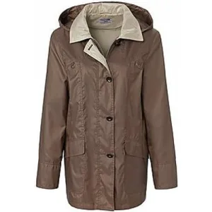 Jack afneembare capuchon Van Peter Hahn bruin