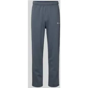 Champion Straight fit sweatpants met labelstitching
