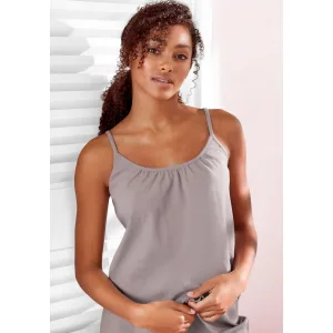 s.Oliver RED LABEL Beachwear Geribde tanktop met babylockzoom