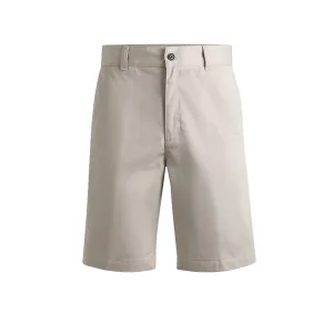 Hugo Darik241 regular-fit short voor heren in Lichtgrijs