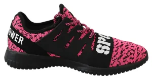 Plein Sport Vrouwen Roze Blush Polyester Runner Joice Sneakers Schoenen
