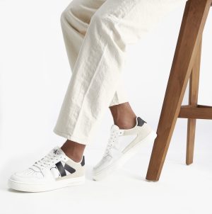 CLASSIC CUPSOLE Heren Sneakers Helder Wit/Zwart