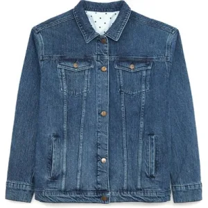 White Stuff Dayton Denim Jacket Mid Denim