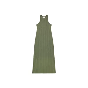 Geribbelde tankdress voor dames Lee