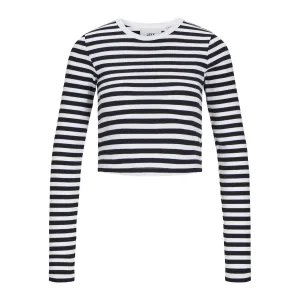 Gestreept dames-T-shirt met lange mouwen Jack & Jones Feline STR