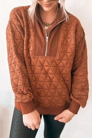Gequiltde Pullover