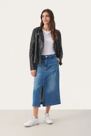 Leren jas Casual fit black