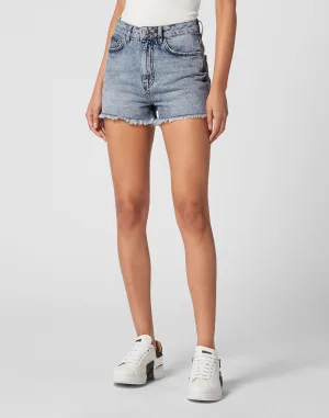 Denim Korte Broek Love