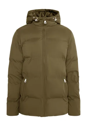 Dreimaster Winterjas met vulling Heren militaire olijf