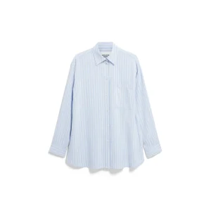 Vrouwenblouse ARMEDANGELS Maalgaa Lino Striped