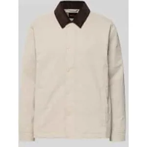 Boss Orange Regular fit jack met corduroy kraag, model ‘LEIDON-ZIP_M’