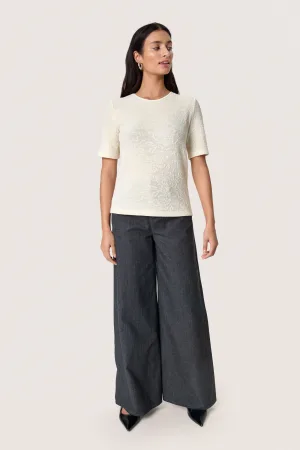 T-shirt SLLupina Regular fit white