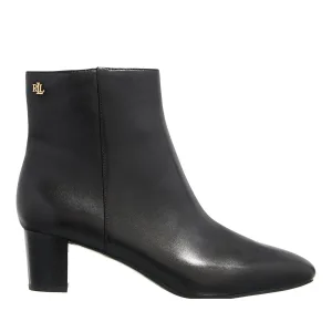 Lauren Ralph Lauren Boots – Demi-Boots-Bootie in zwart