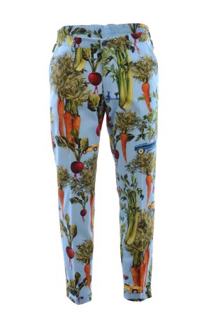 Dolce & Gabbana Heren Geprinte Groenten Broek