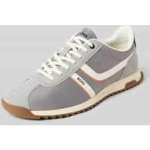 Boss Orange Lage sneakers met details in suèdelook, model ‘ZAYN’