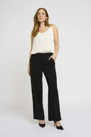 Pants Suiting Regular fit black