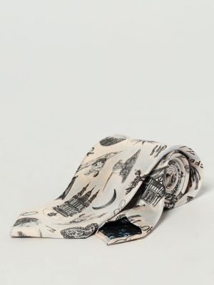 Bedrukt Zijde Strikdas