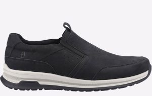 Hush Puppies Cole Slip On Leer MEMORY FOAM Heren