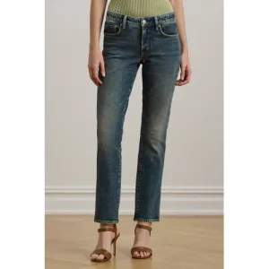 Lauren Ralph Lauren slim fit jeans medium blue denim