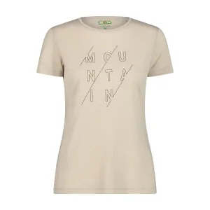 Dames T-shirt met ronde hals van merinowol CMP