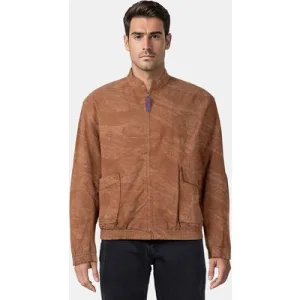 Paul Smith Mens Orange Bomber Jacket Orange