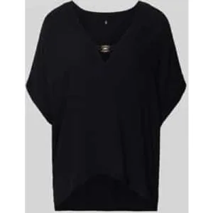 Boss Loose fit tuniek van pure viscose, model ‘DOUBLE B’