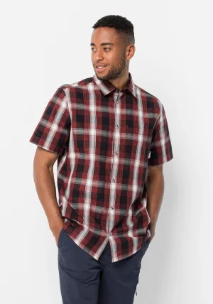 Jack Wolfskin Geruit overhemd HOT CHILI SHIRT M