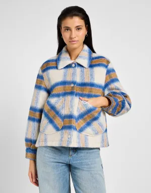 Lee – CROPPED WOOL JACKET – MIDCENTURY