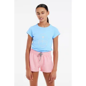 Protest strandshort PRTEVI JR roze