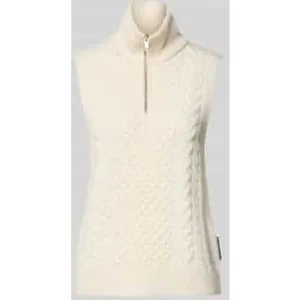 ARMEDANGELS Relaxed fit spencer van pure wolmix, model ‘OLAIAAS CABLE’