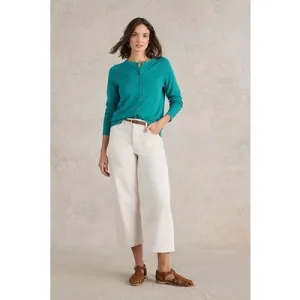 White Stuff Lulu Cardi Bright Blue