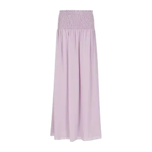 Emporio Armani Dames/Dames Geplooide Lange Maxi Rok (Lila)