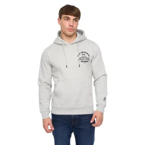 Crosshatch Heren Shoptown Hoodie (Grijs Marl)
