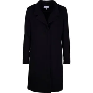 Reiss Marcie Single Breasted Coat Black