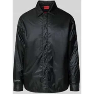 HUGO Oversized jack met platte kraag, model ‘EVINUZ’