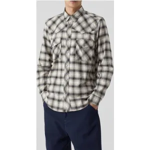 Closed Western Shirt Dried Leaf