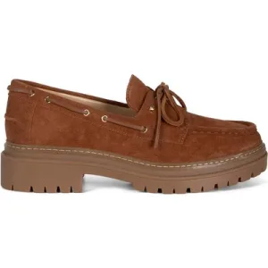 Michael Kors Cameron Leather Loafer In Brown