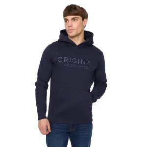Crosshatch Heren Haromere Hoodie (Marineblauw)