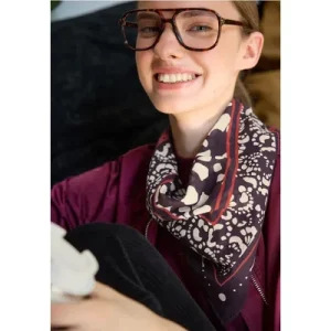 Street One Studio Dames Bandana met patroon in Paars