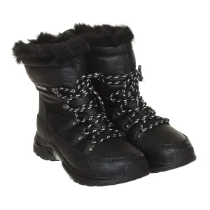 Mat afgewerkt enkellaarsje met antislipzool Carvey B4N12175 vrouw