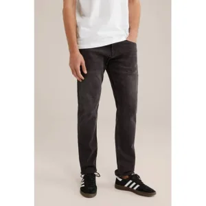 WE Fashion Blue Ridge straight leg jog denim black uni