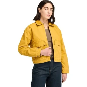 Timberland Strafford Quilted Washed Canvas Jacket Chai Tea