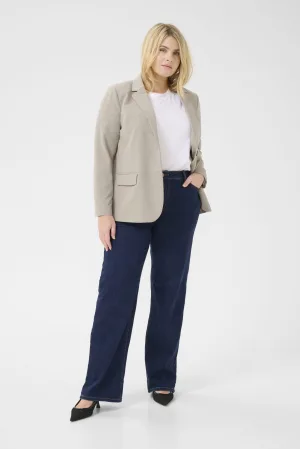 Blazer Tight fit Elephant Skin Melange light grey