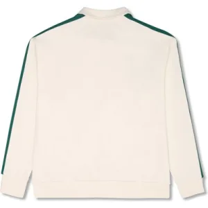 FILA Como Relaxed Taped Track Jacket Egret