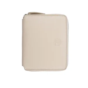 Timberland Vierkante Leren Portemonnee (Beige)