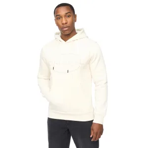 Crosshatch Heren Traptons Hoodie (Wit)